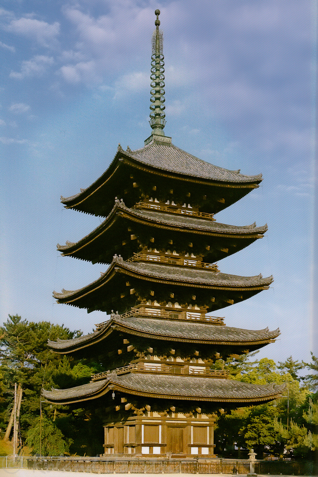 Temple Kofuku-ji, pagode.