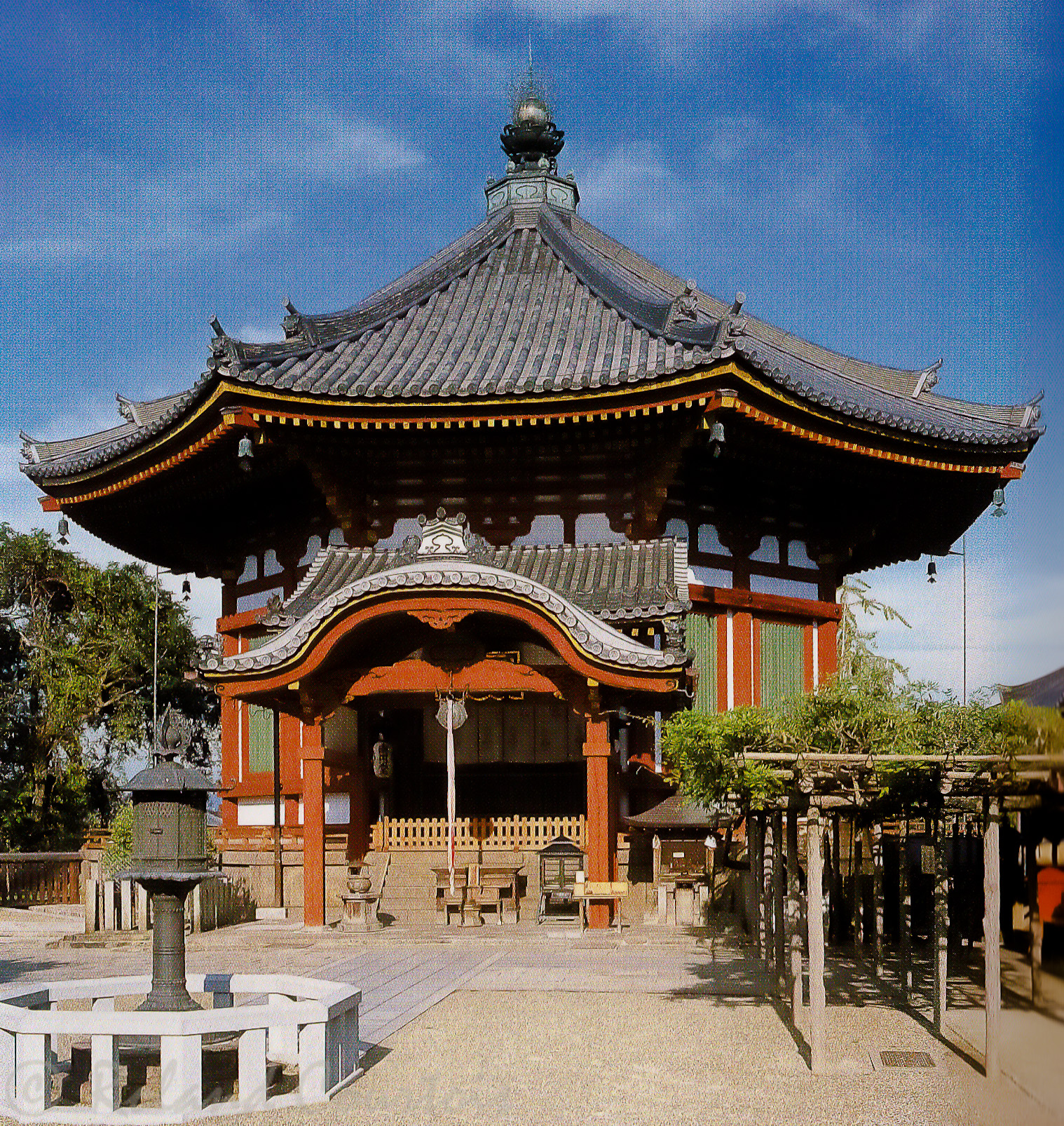 Temple Kofuku-ji, Nanendo.