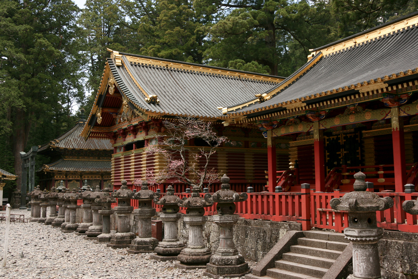 Les trois entrepots sacrés du temple Tosho-gu.