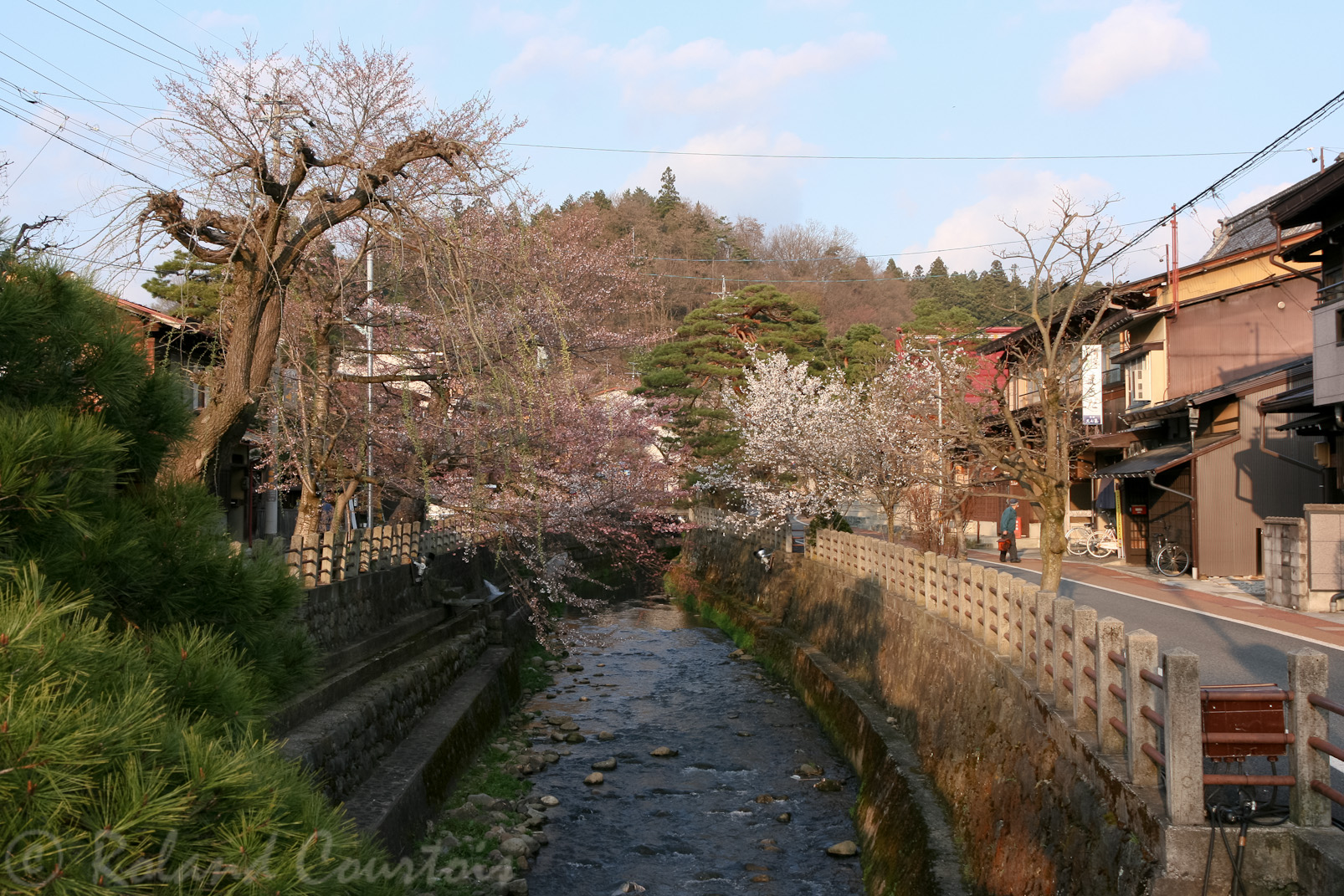 Takayama au printemps.