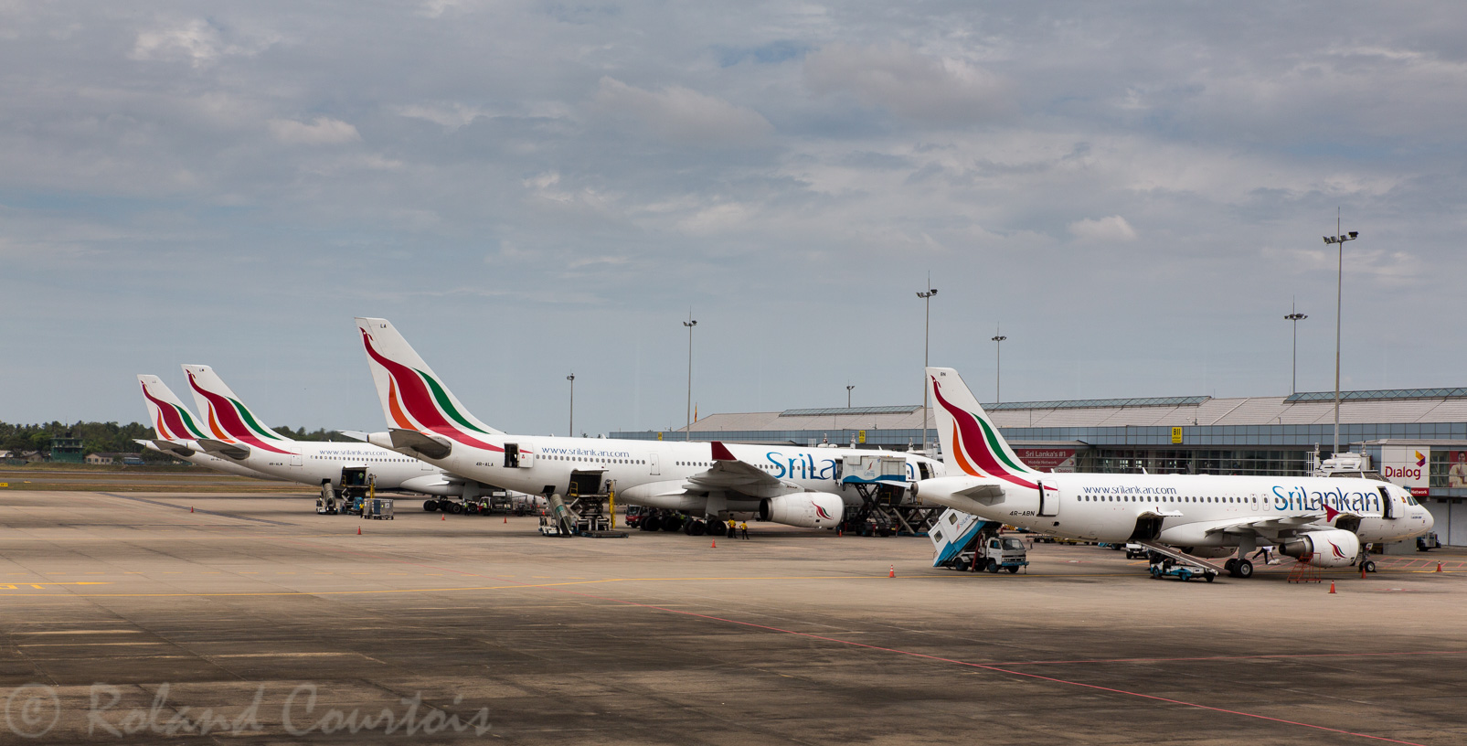Aéroport de Colombo.