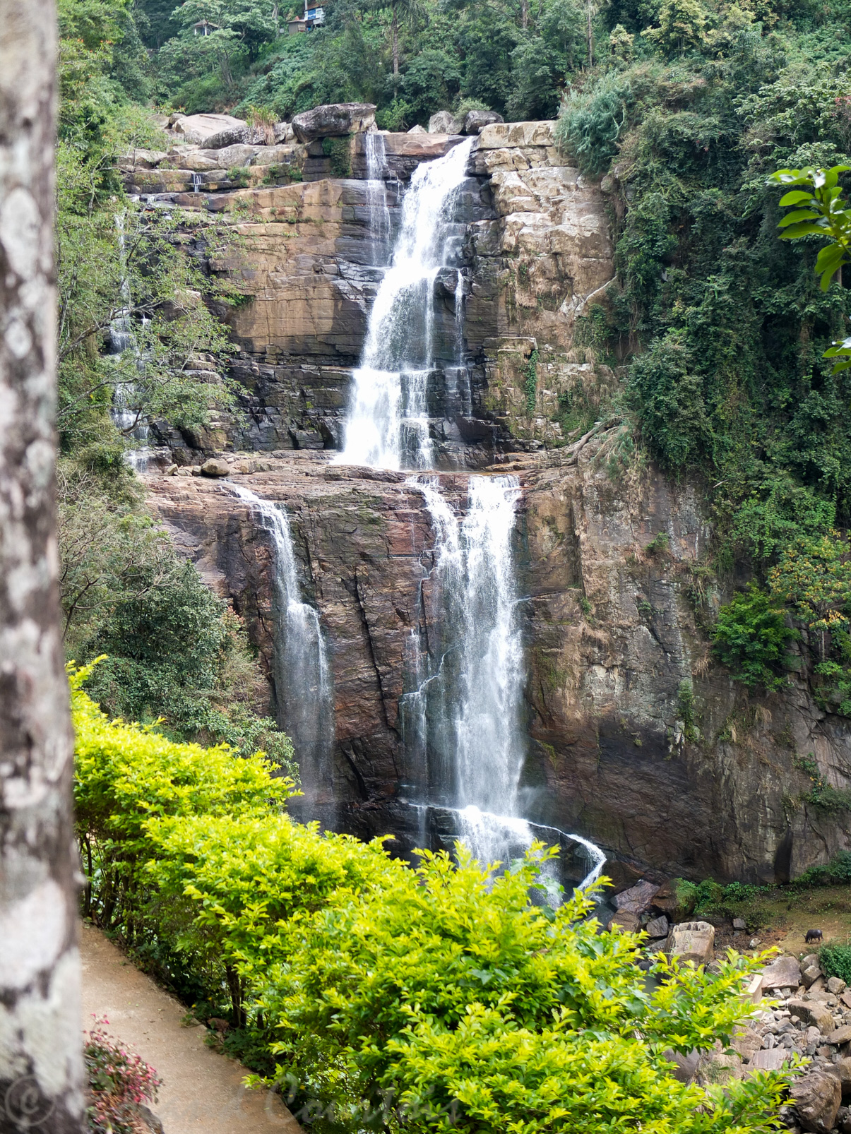 La cascade de Ramboda.