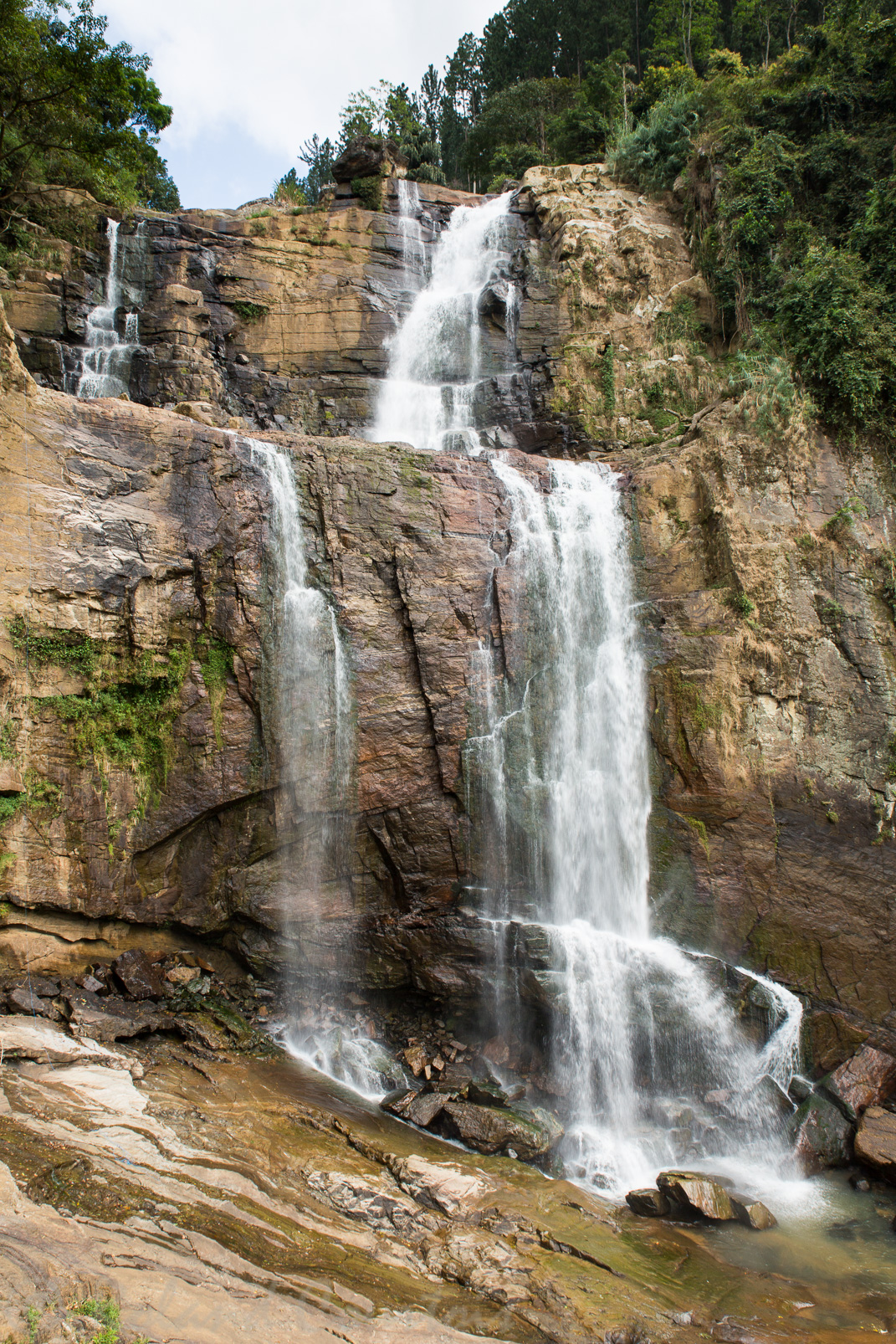La cascade de Ramboda.
