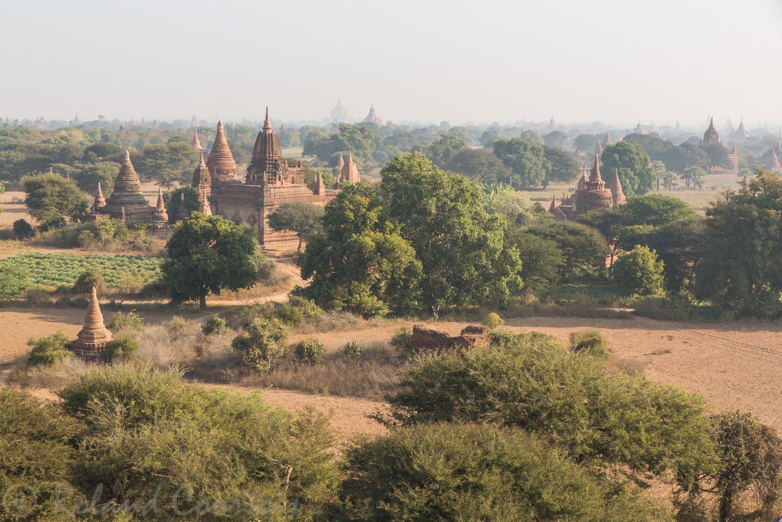 Panorama de Bagan.