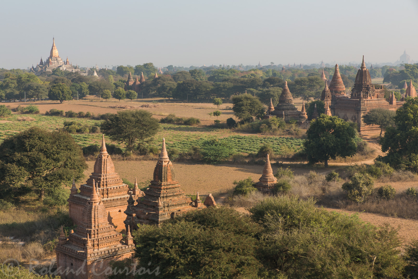 Panorama de Bagan.