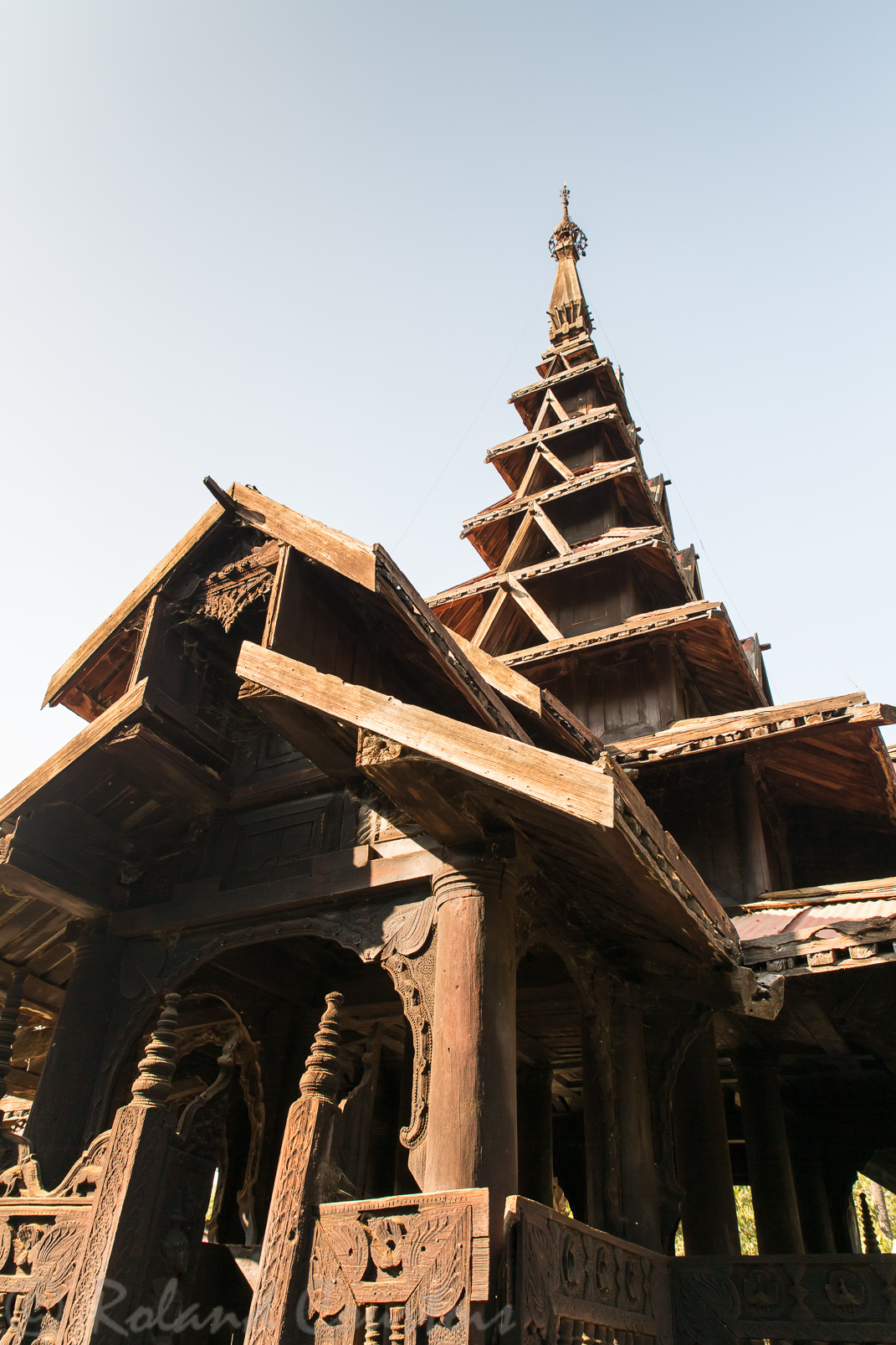 Bagaya (1834) est considéré comme l’un des plus beaux monastères classiques en bois.