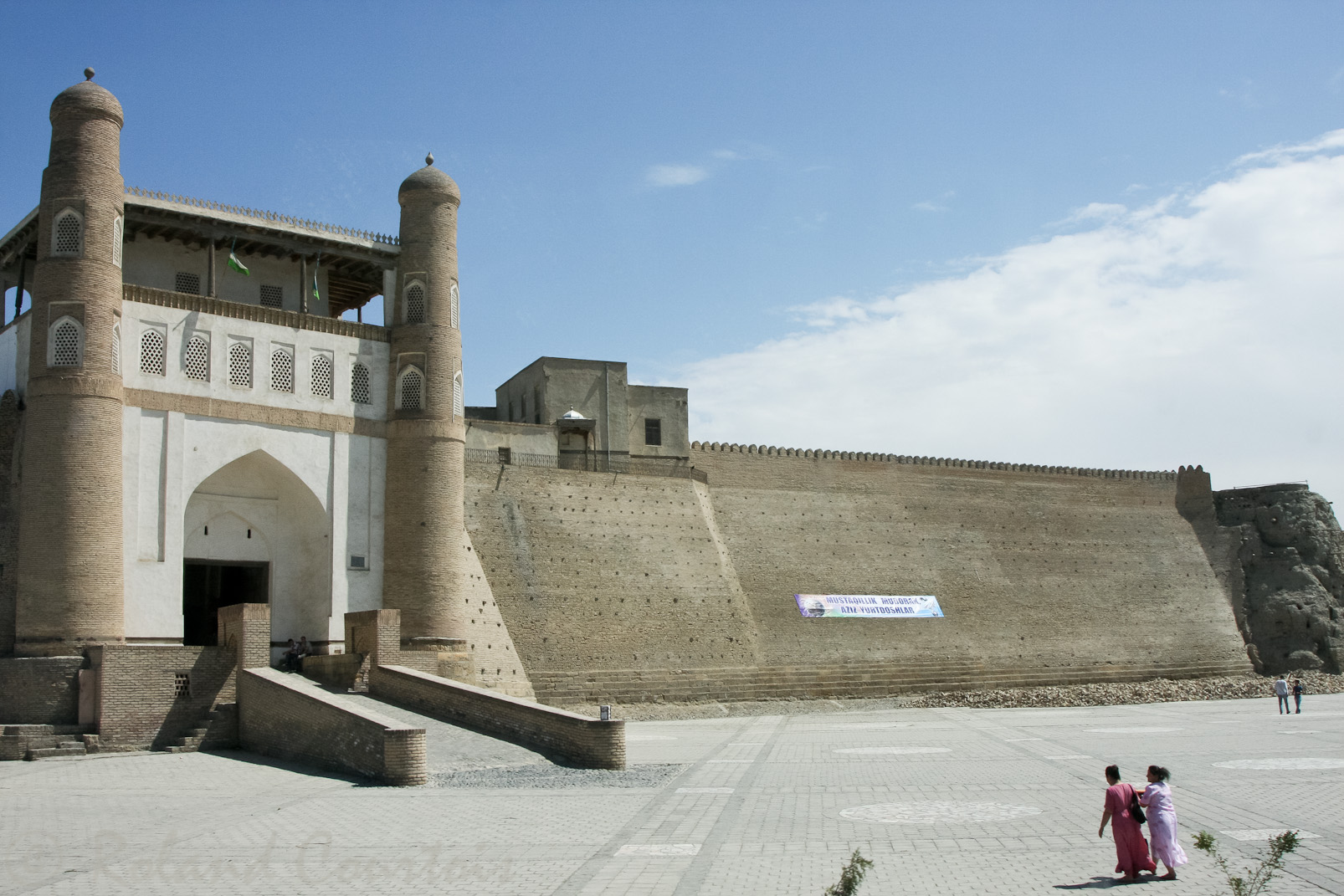 La forteresse de l'Ark date de plus de 2.000 ans.