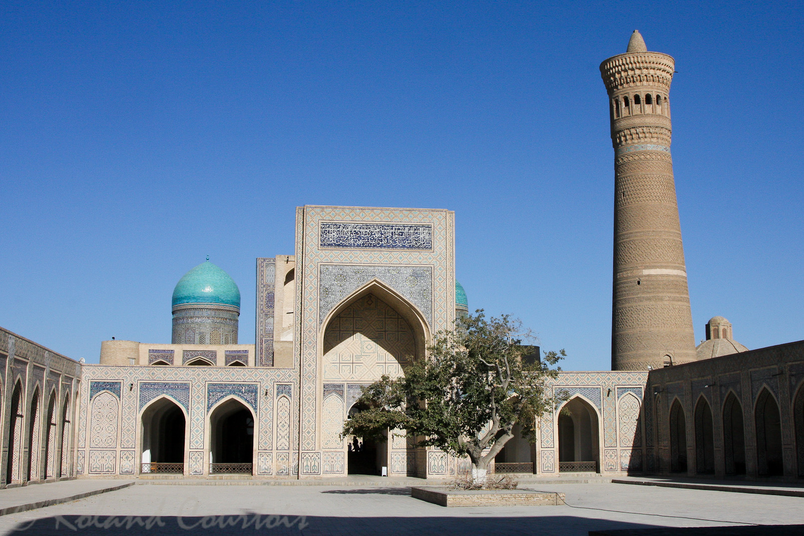 La mosquée Po-i-Kalon peut contenir 12.000 fidèles.