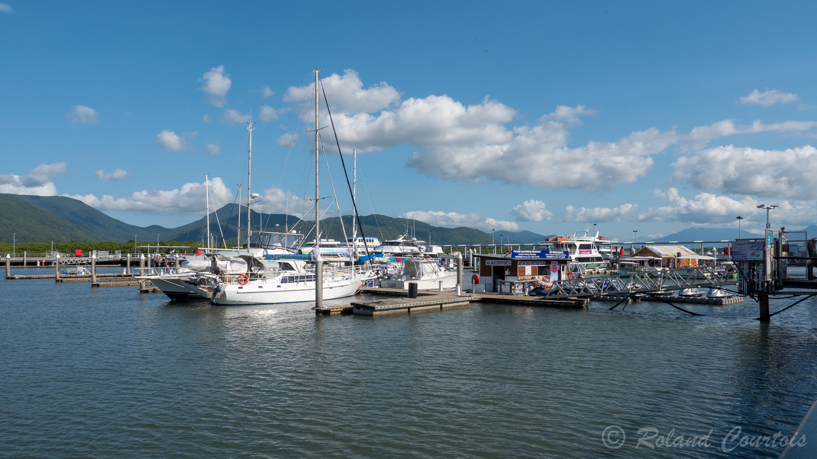 Port de plaisance de Cairns.