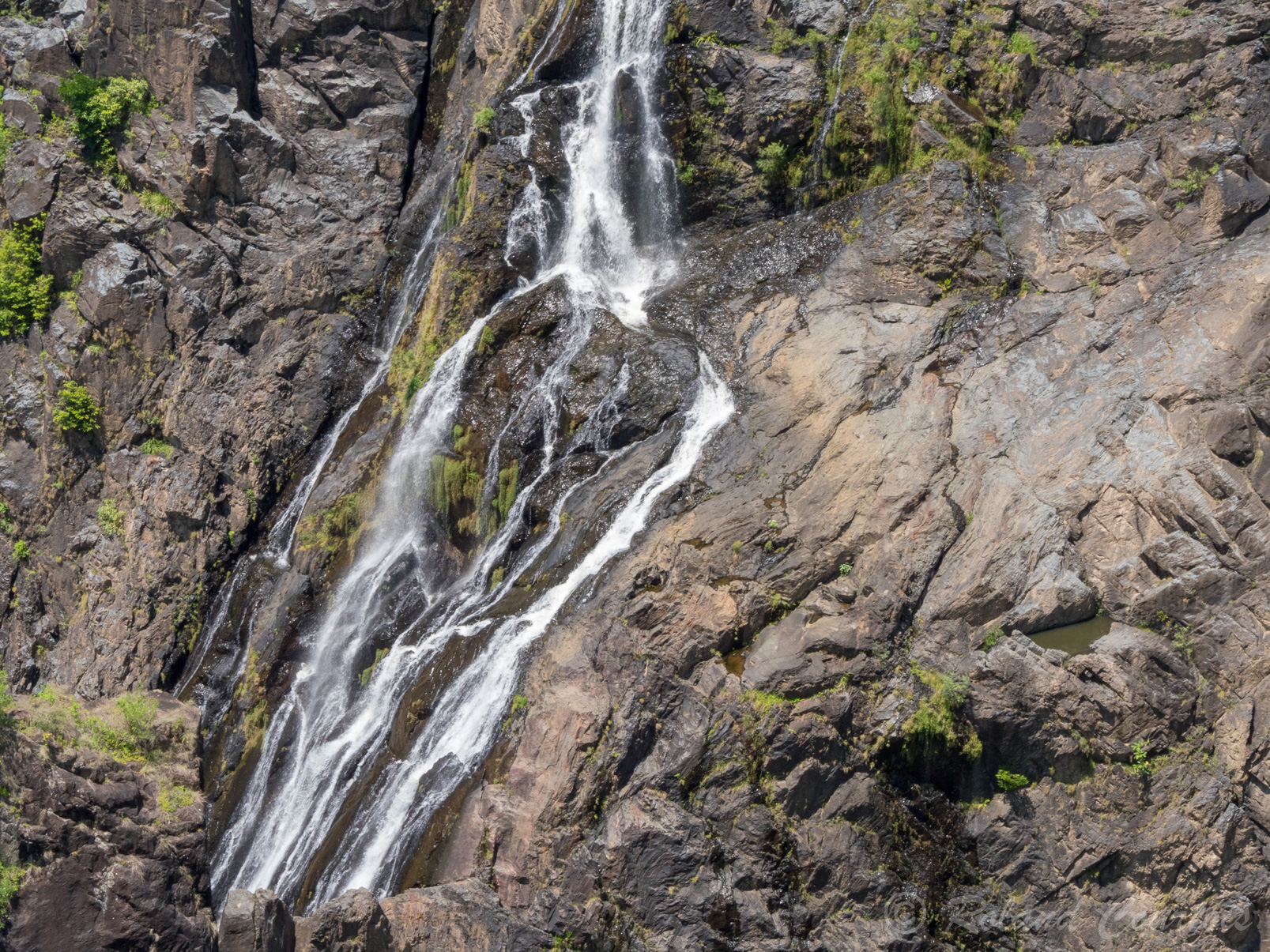 Des belvédères offrent une vue imprenable sur les gorges et les chutes Barron.
