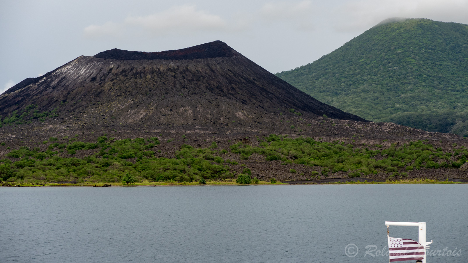 Le volcan Tavurvur est encore en activité
