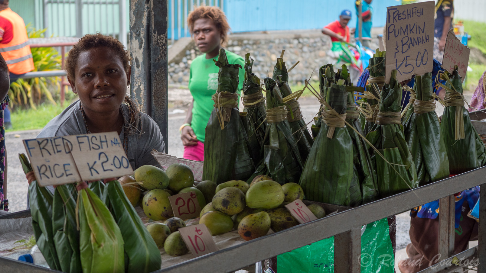 Marché de Rabaul.