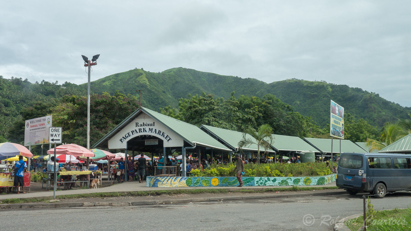 Marché de Rabaul.
