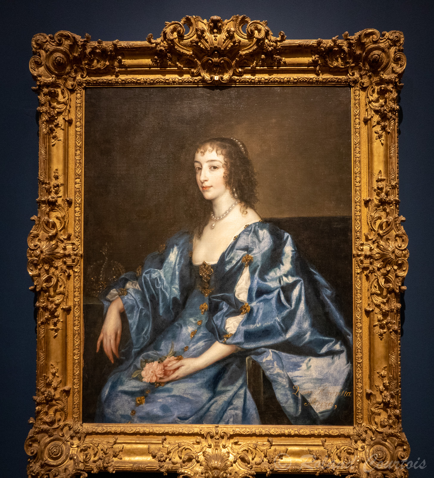 Anthony van Dyck - Marie Henriette, Reine d'Angleterre (1636)