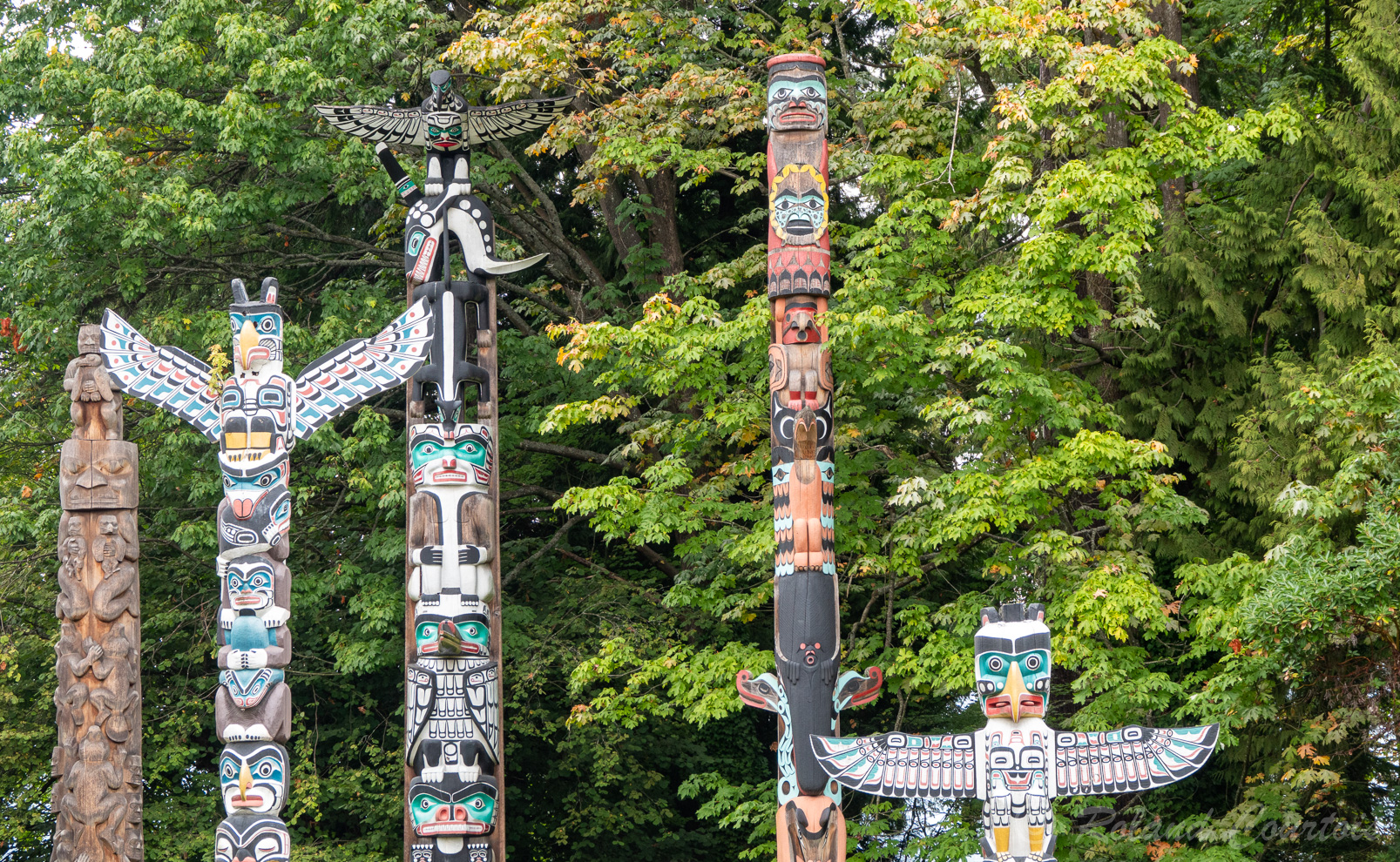 Totems indiens.