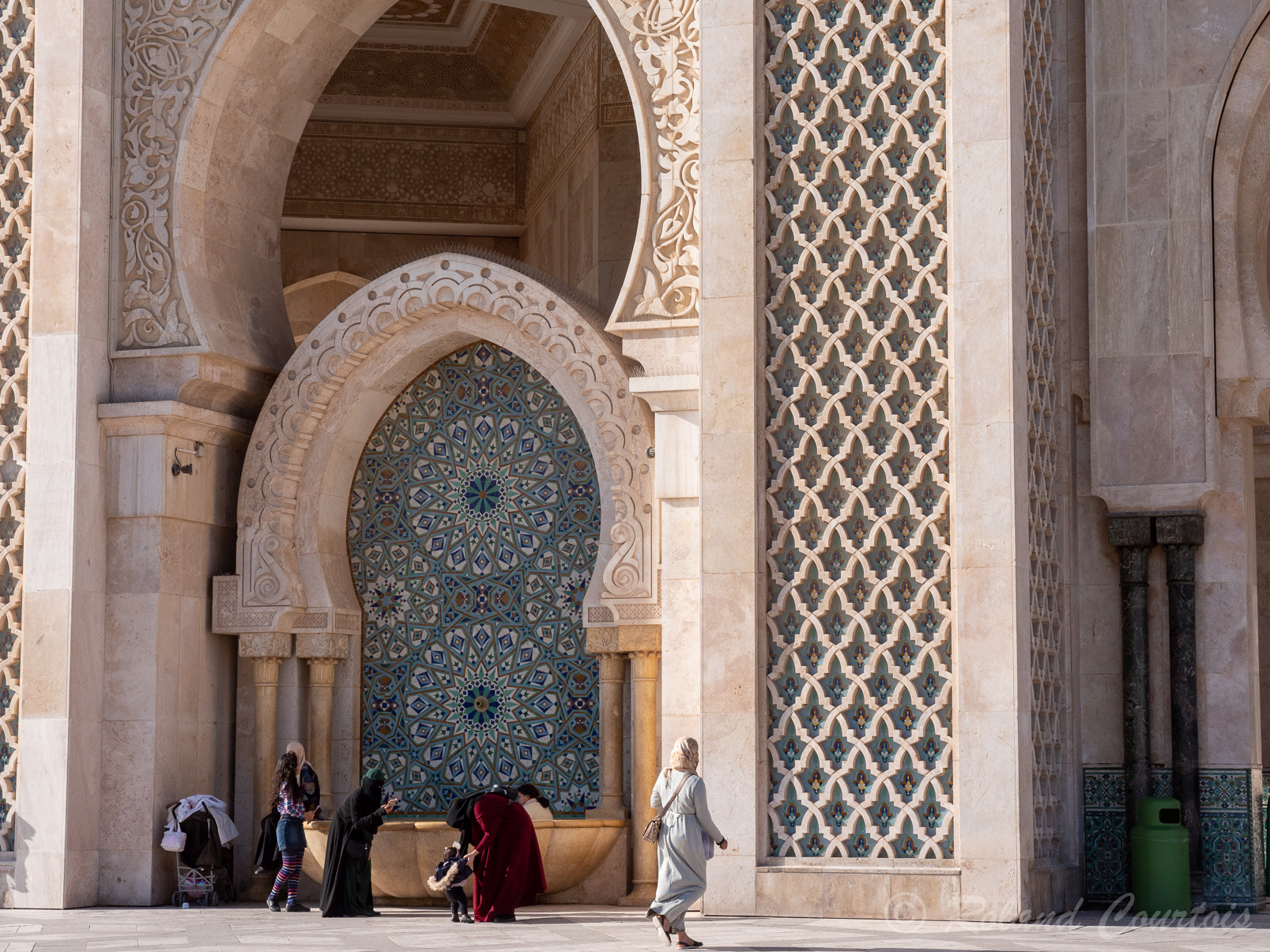 Mosquée Hassan II.