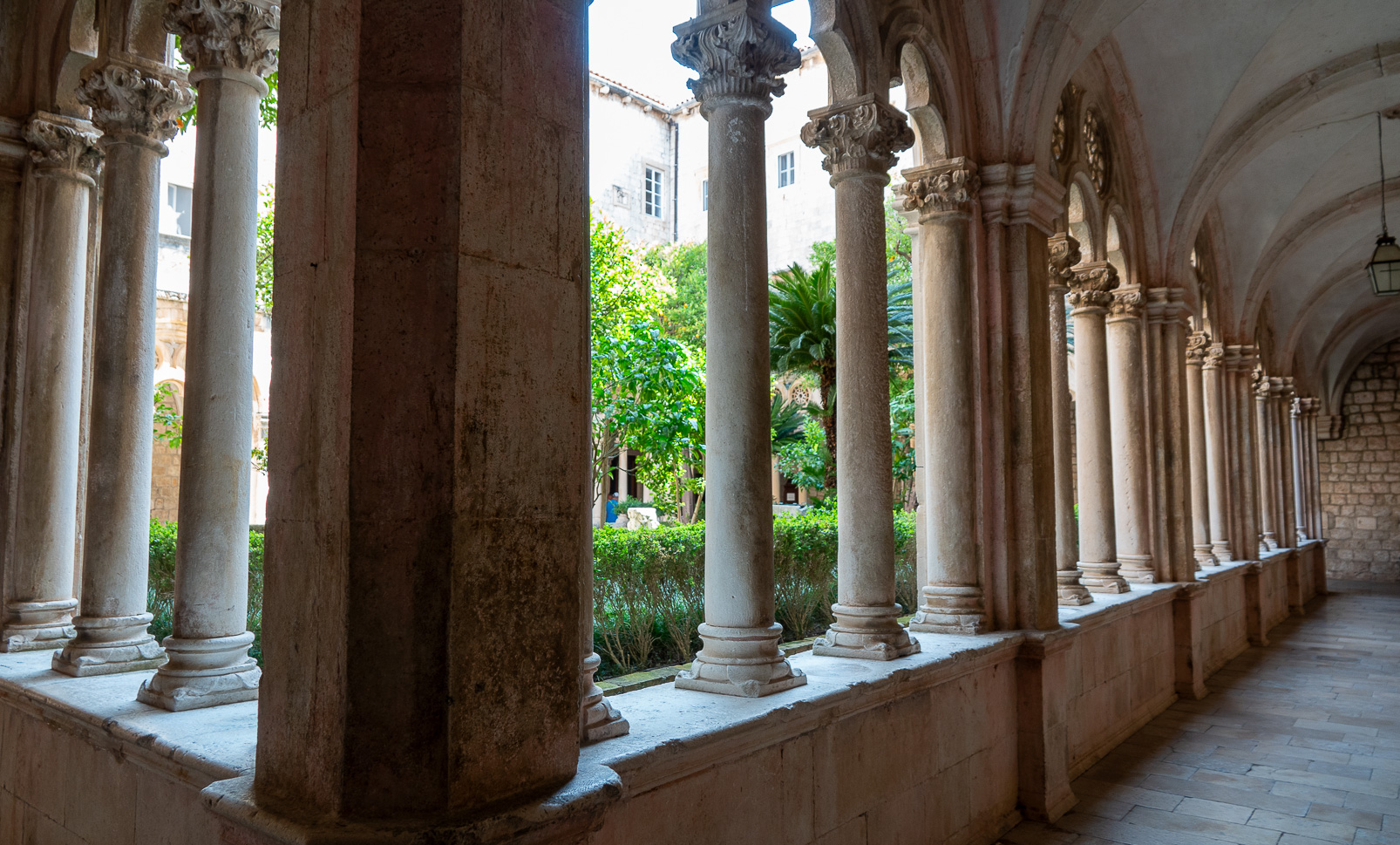 Cloître du monastère dominicain.