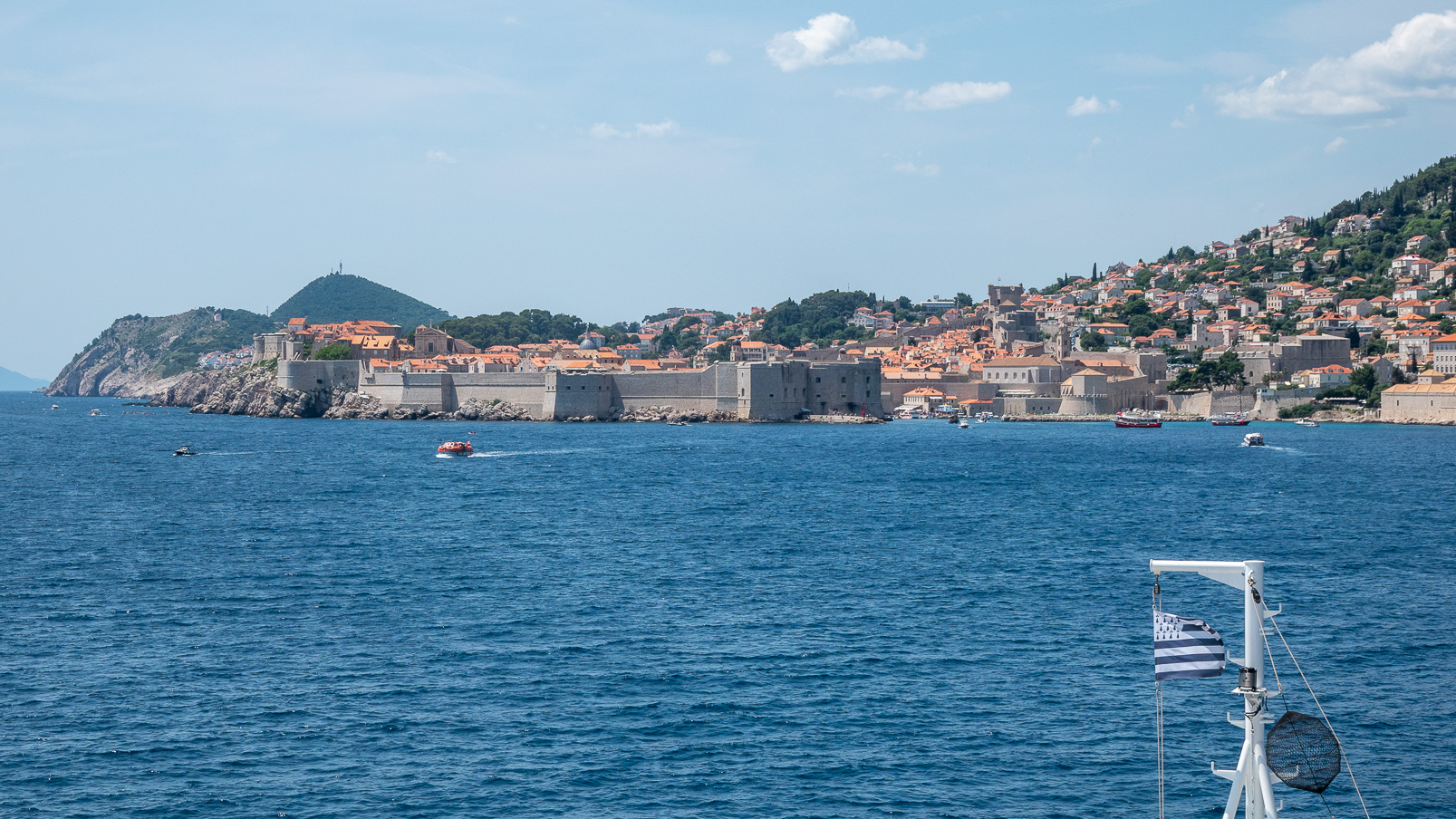 Dubrovnik depuis le Lyrial.