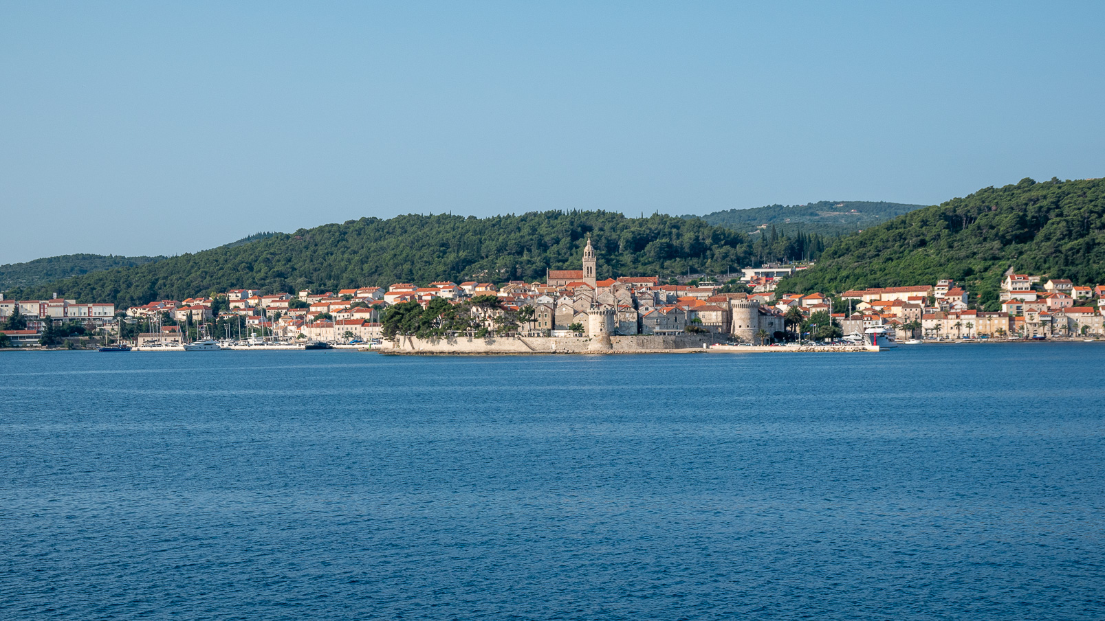 Korcula et ses fortifications qui datent du XVIè siècle.