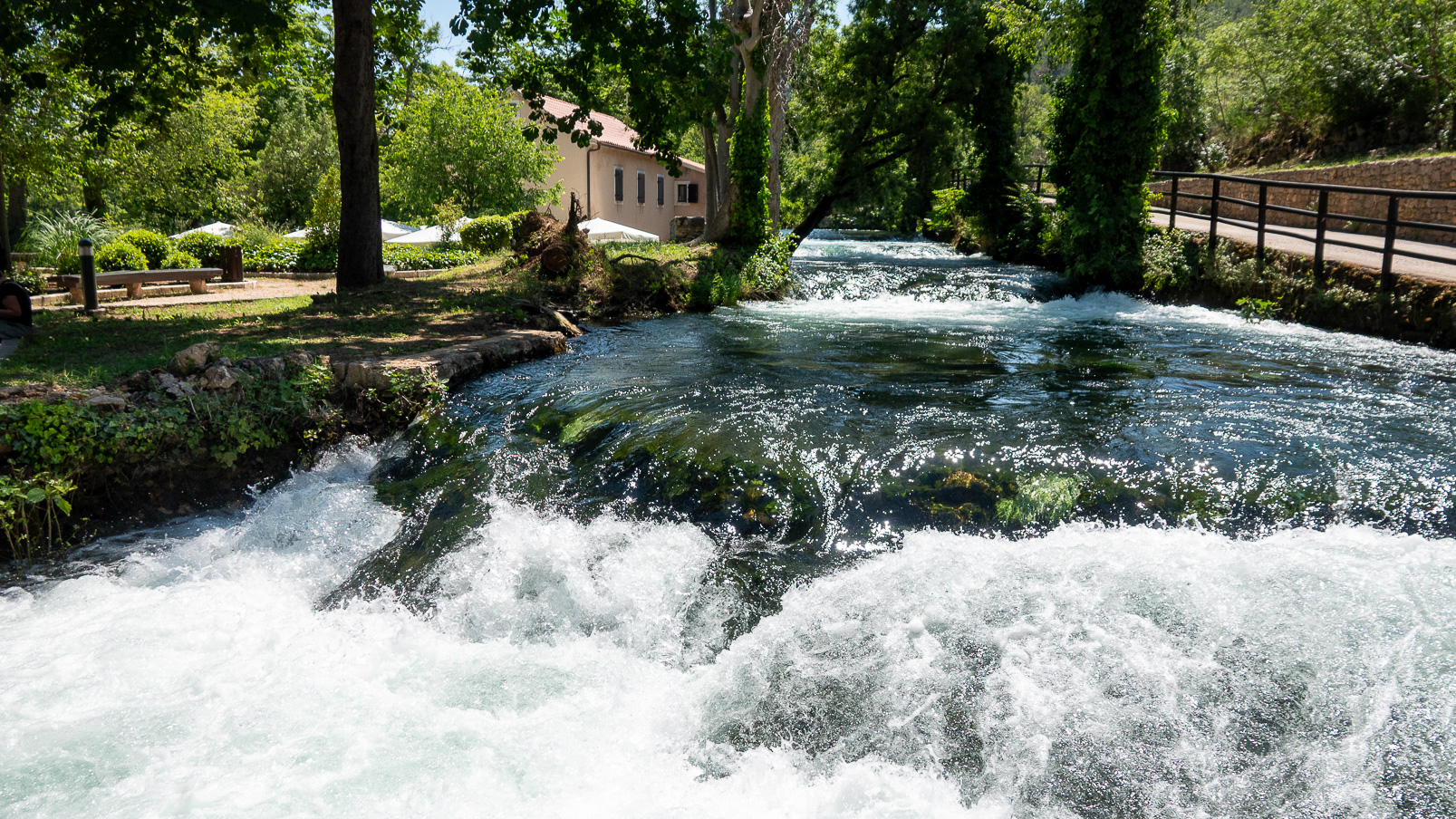 La rivière Krka.