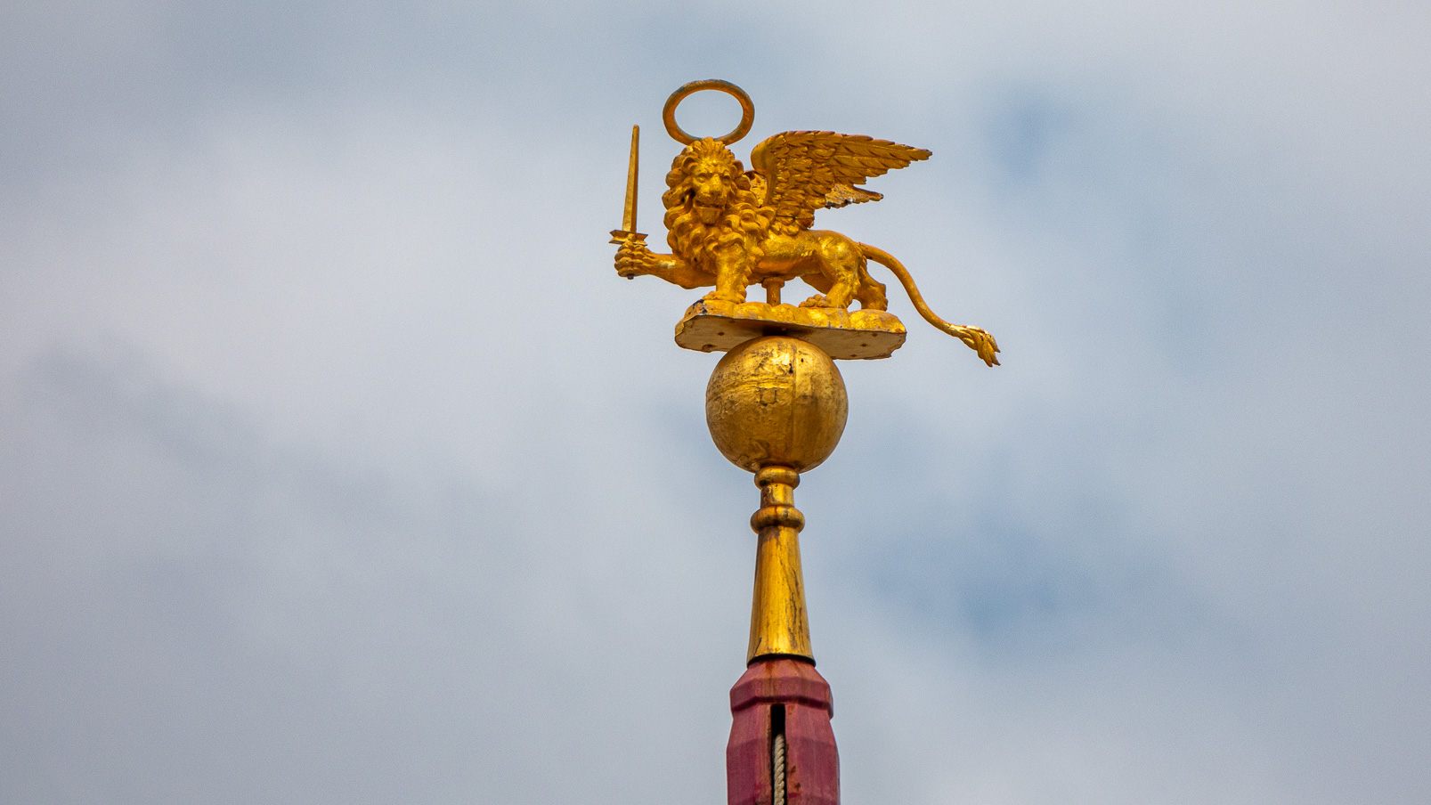 Le lion de San Marco. emblème de Venise.